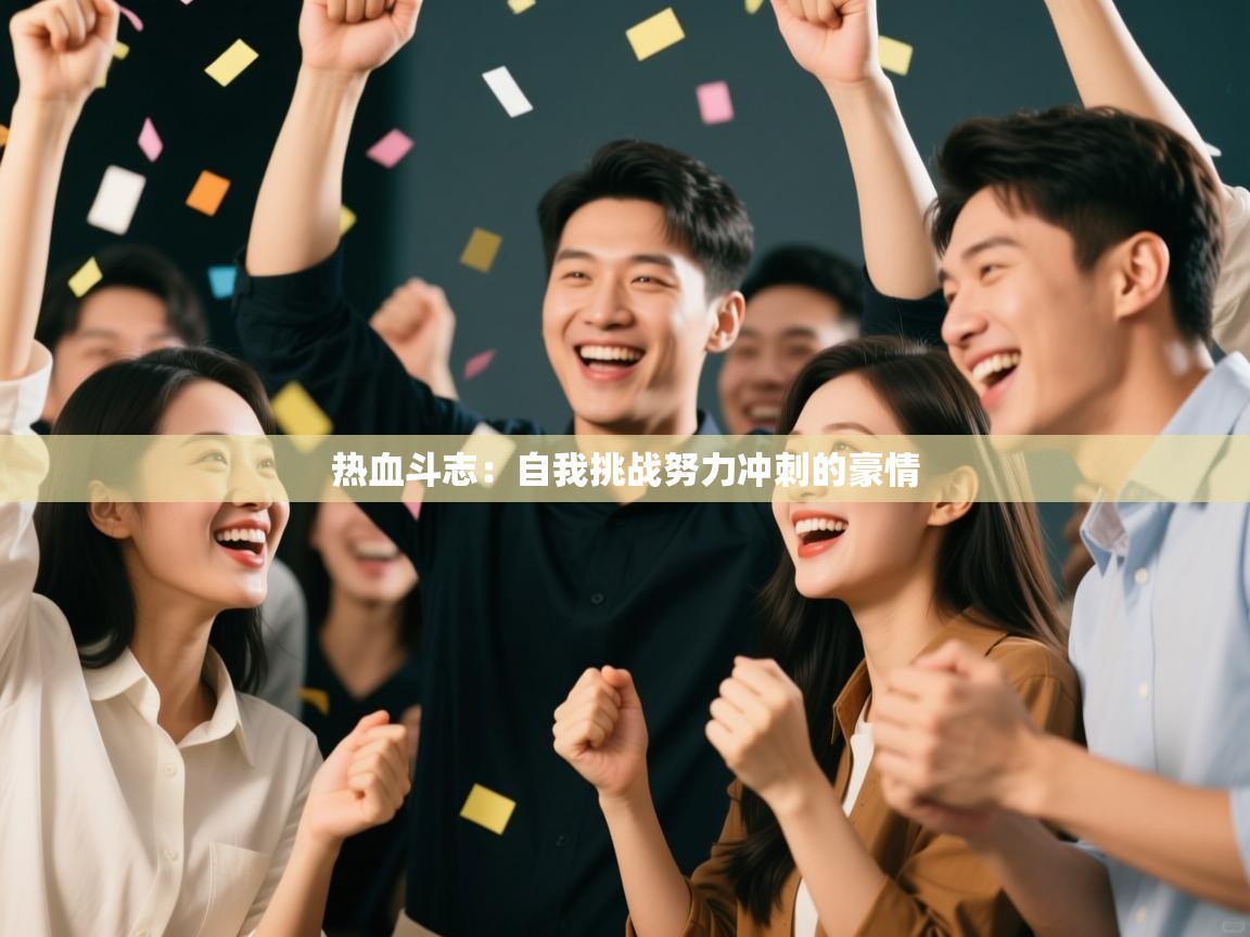热血斗志：自我挑战努力冲刺的豪情